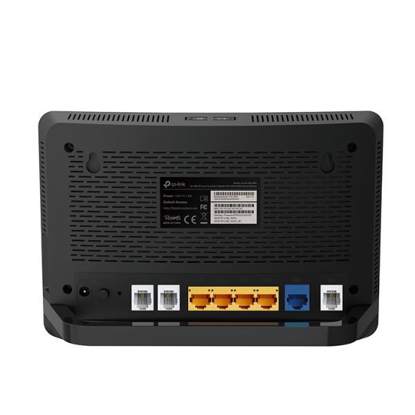TP-Link Archer VR1200v - Router wireless - modem DSL - switch a 4 porte - GigE - 802.11a/b/g/n/ac - Dual Band