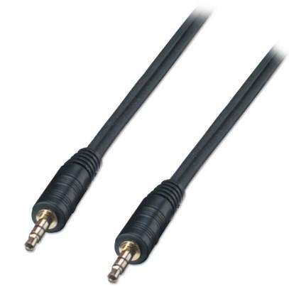 LINDY CAVO AUDIO 2 X M JACK 3.5 MM 2 M NERO
