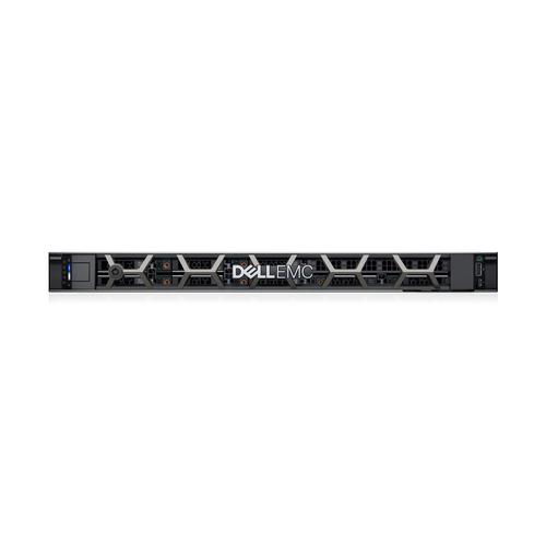 Dell EMC PowerEdge R450 - Server - montabile in rack - 1U - a 2 vie - 1 x Xeon Silver 4310 / 2.1 GHz - RAM 16 GB - SAS - hot-swap 2.5" baia(e) - SSD 480 GB - senza grafica - GigE - senza SO -monitor: nessuno - nero - BTP - con 3 Anni Basic Onsite