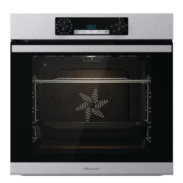 Hisense BI64211PXTC - Forno - da incasso - larghezza: 59.5 cm - prof. 56 cm - altezza: 59.5 cm - con sistema autopulente - Classe A+