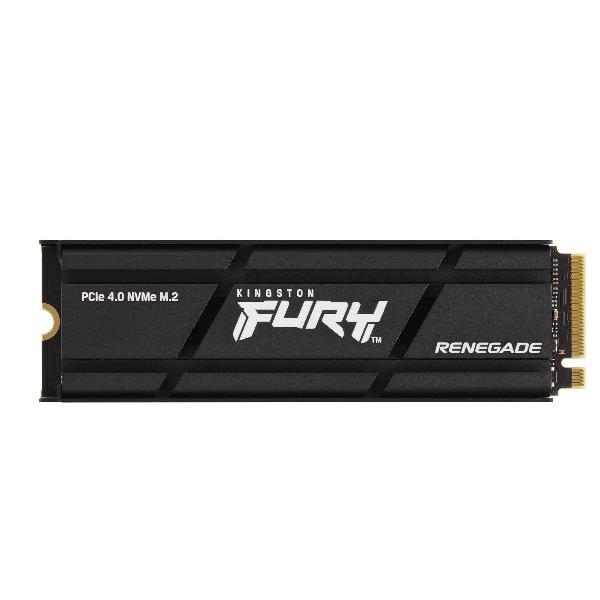 Kingston FURY Renegade - SSD - 2 TB - interno - M.2 2280 - PCIe 4.0 x4 (NVMe) - dissipatore integrato