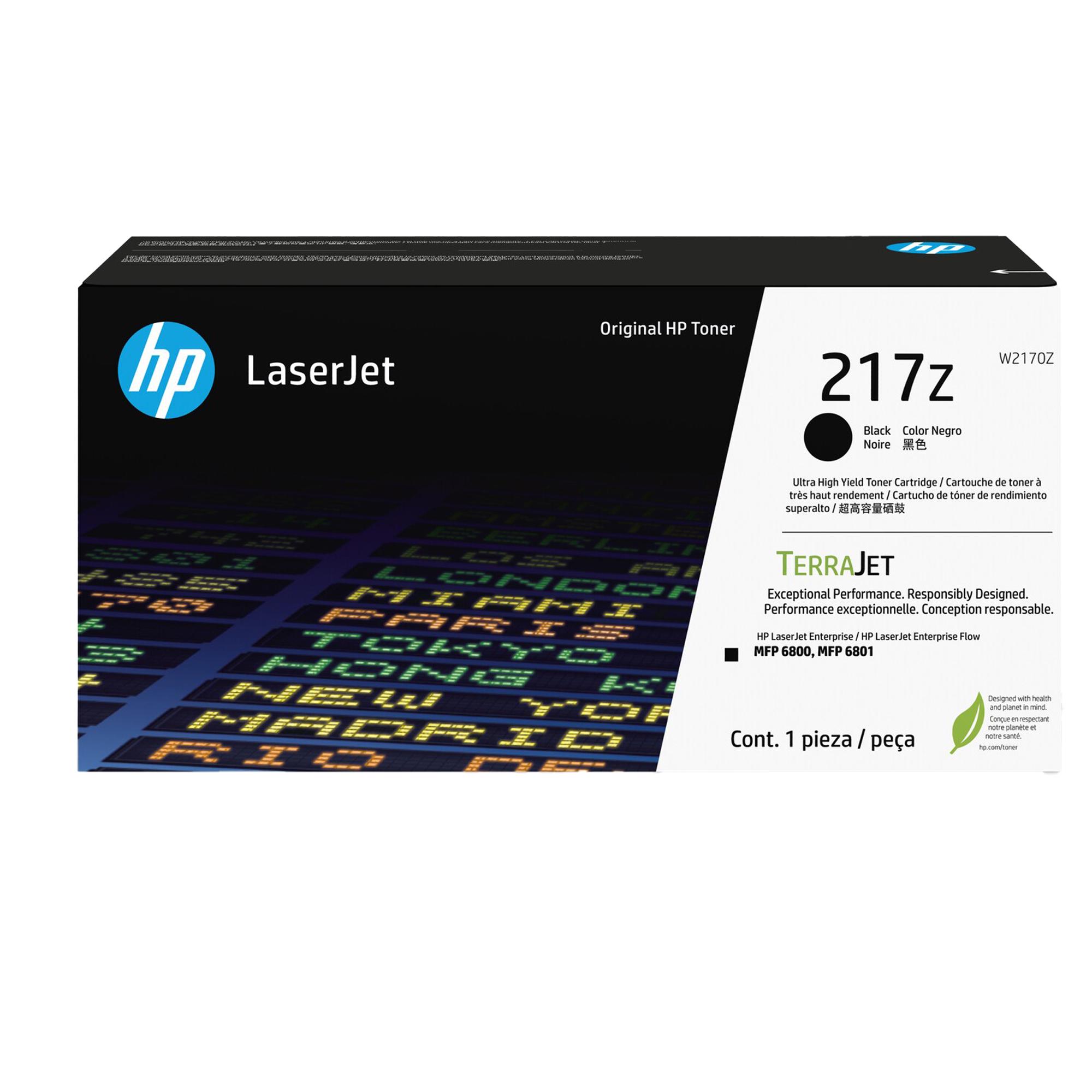 HP 217Z - Alta resa - nero - originale - LaserJet - cartuccia toner (W2170Z) - per Color LaserJet Enterprise MFP 6800dn