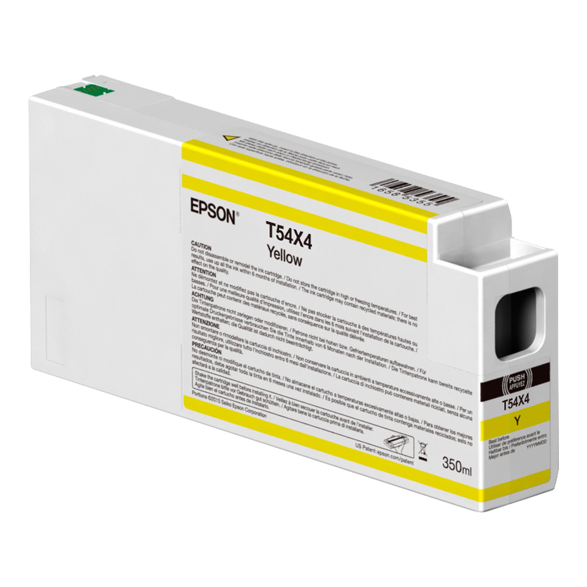 Epson T54X4 - 350 ml - giallo - originale - cartuccia d'inchiostro - per SureColor SC-P7000V, SC-P9000V