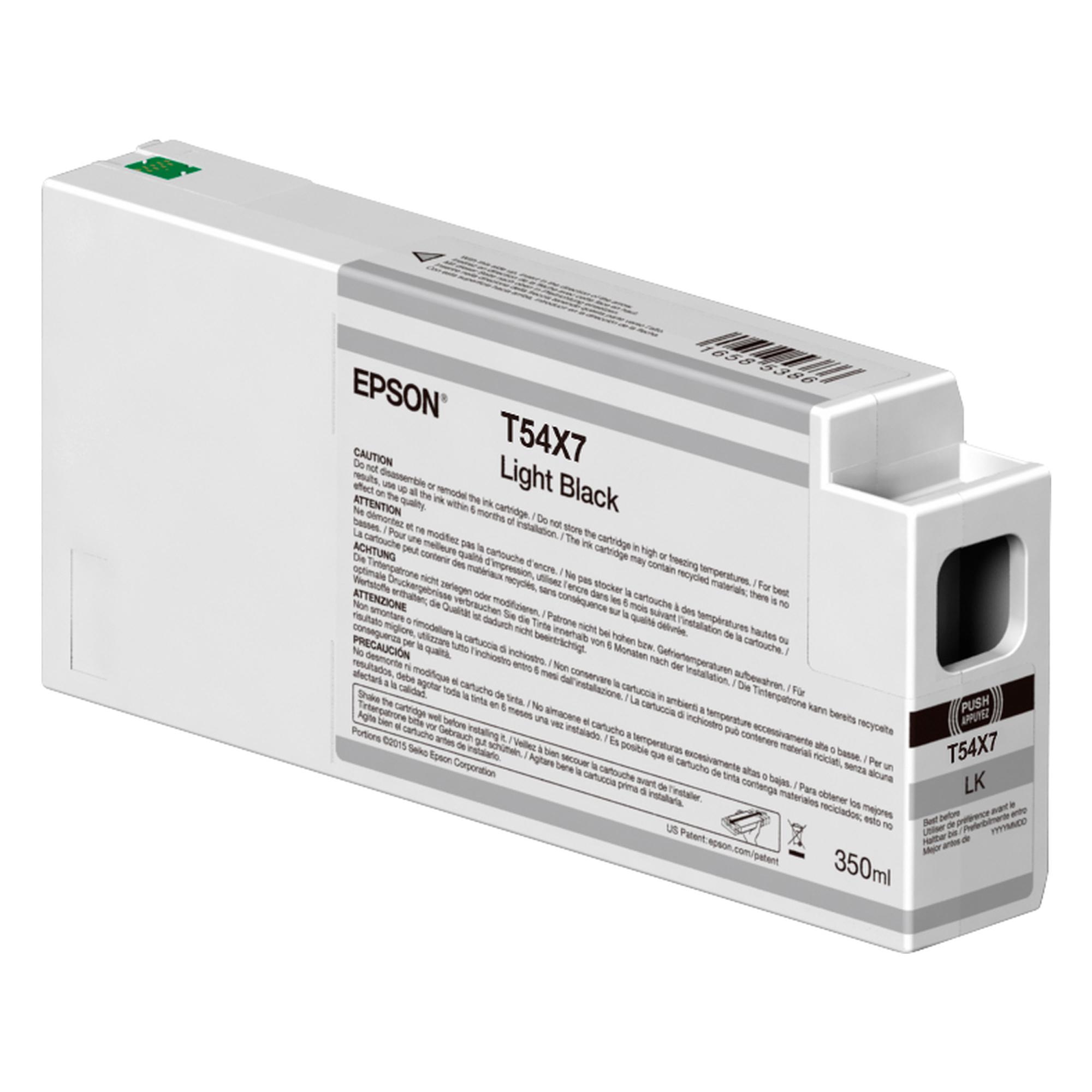 Epson T54X7 - 350 ml - nero chiaro - originale - cartuccia d'inchiostro - per SureColor SC-P7000V, SC-P9000V