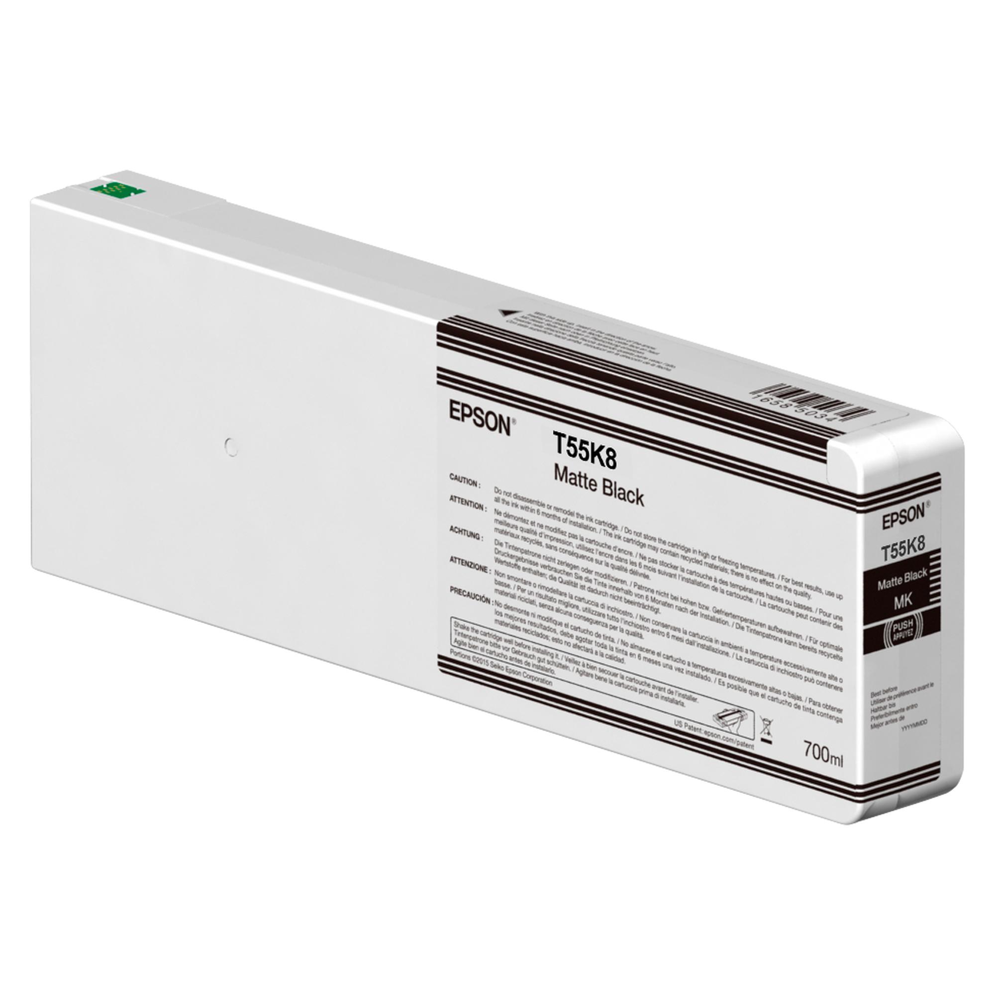 Epson - Cartuccia T55K800 - Matte Nero - C13T55K80N - 700ml