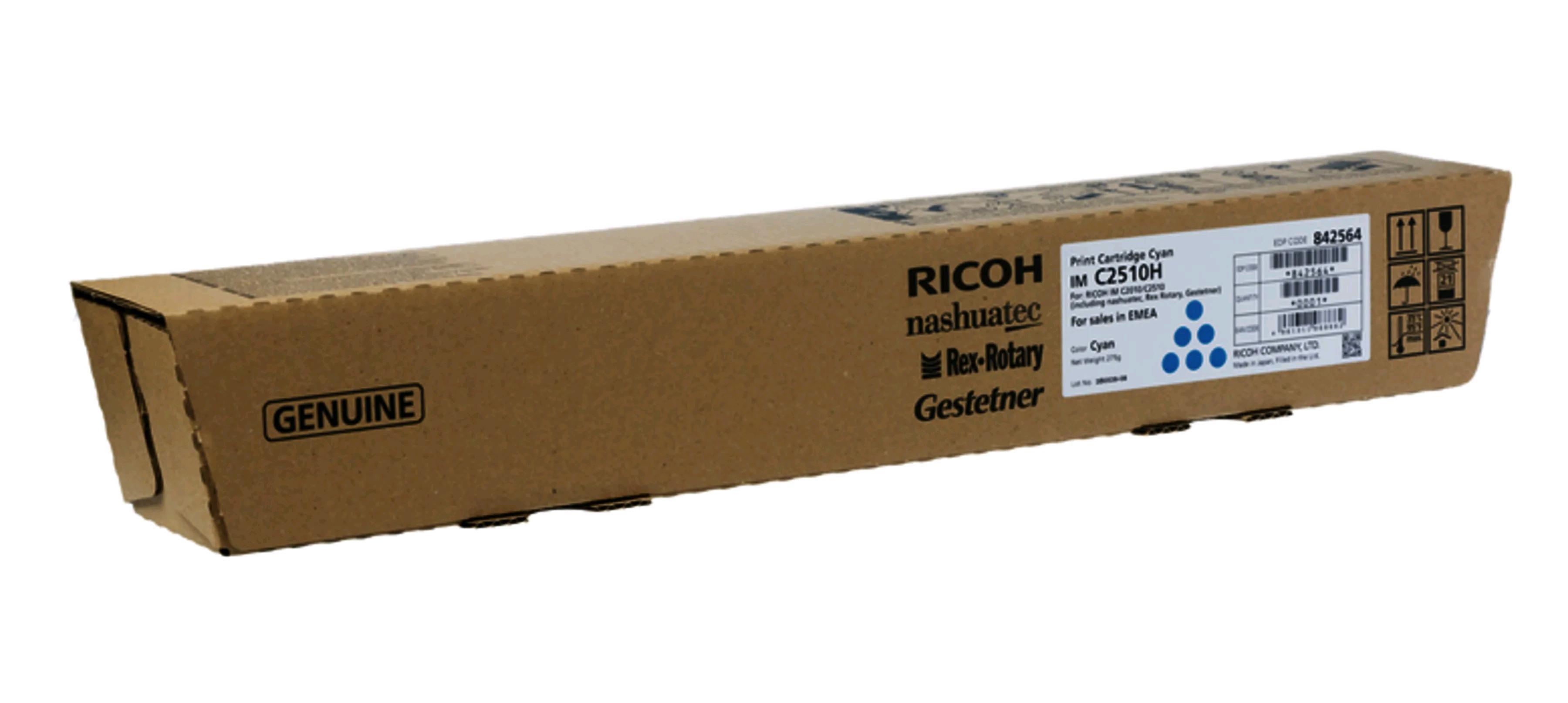Ricoh 842564, 18000 pagine, Ciano, 1 pz