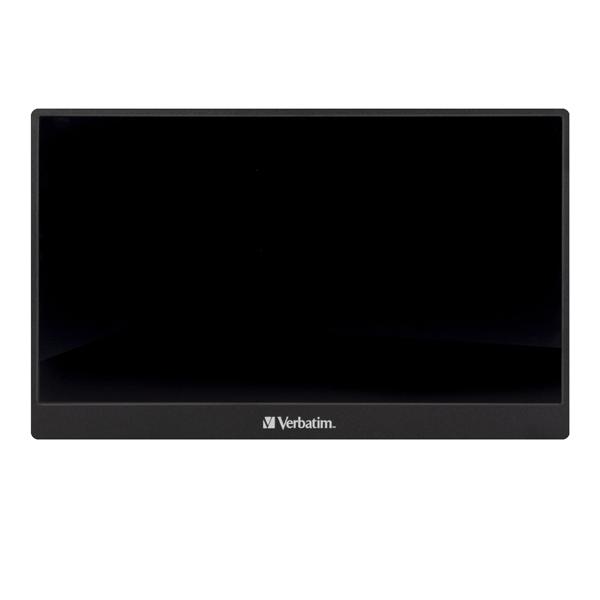 Verbatim PM-14 - Monitor a LED - 14" - portatile - 1920 x 1080 Full HD (1080p) - IPS - 1000:1 - HDMI, 2xUSB-C - altoparlanti