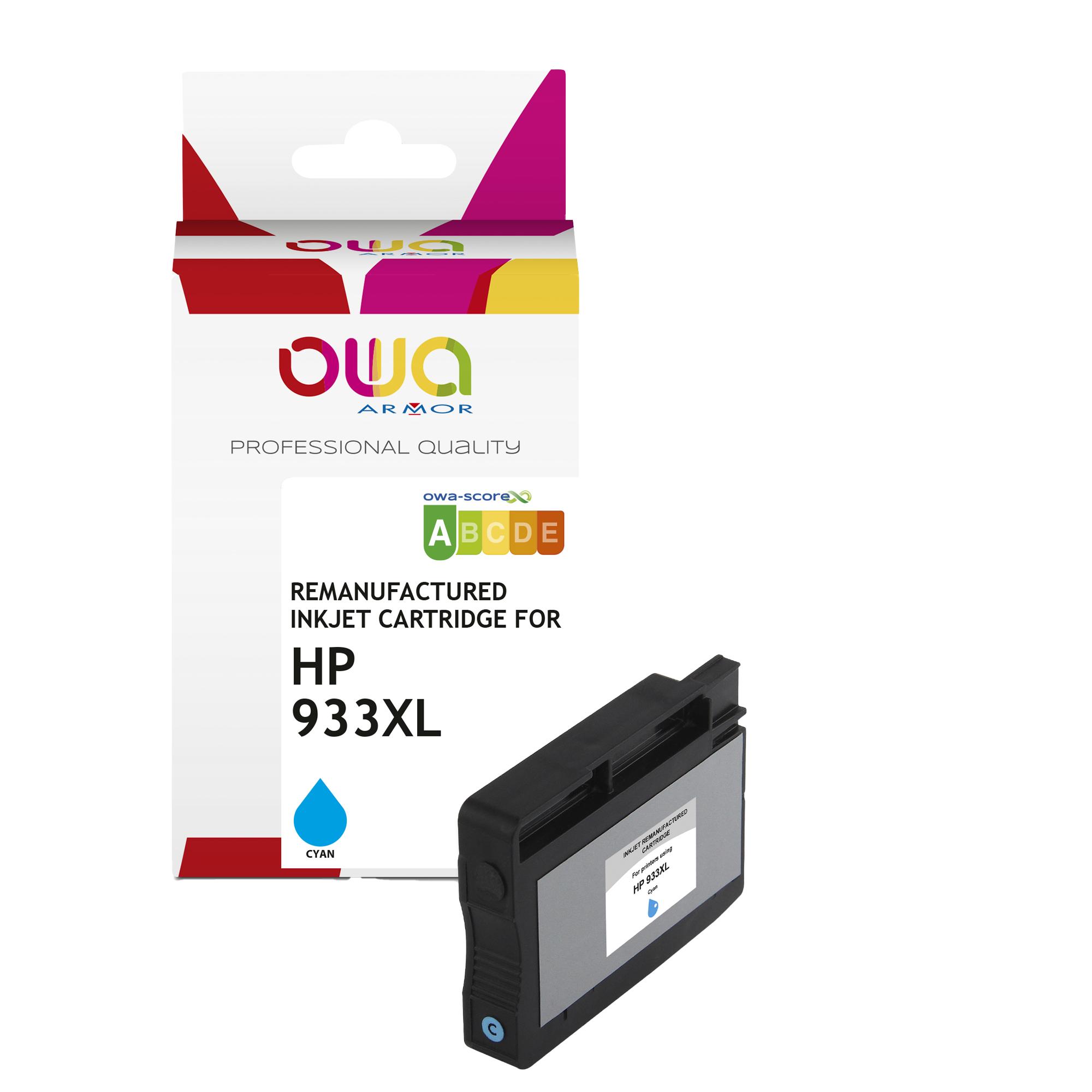 Armor - Cartuccia ink Compatibile  per Hp 933XL - Ciano - K20426OW - 12 ml