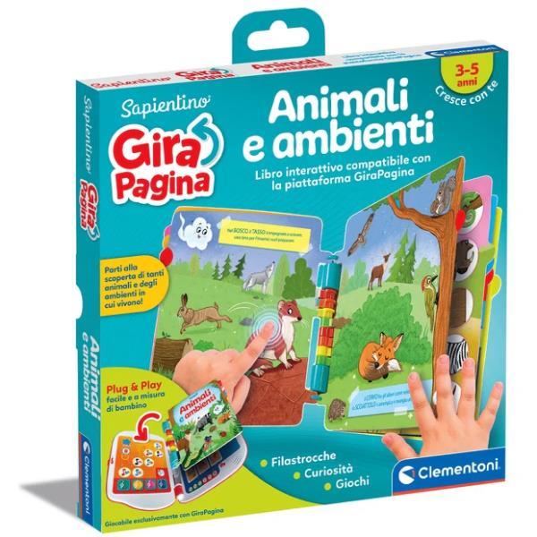 CLEMENTONI GIRAPAGINA - LIBRO ANIMALI AMBIENTI