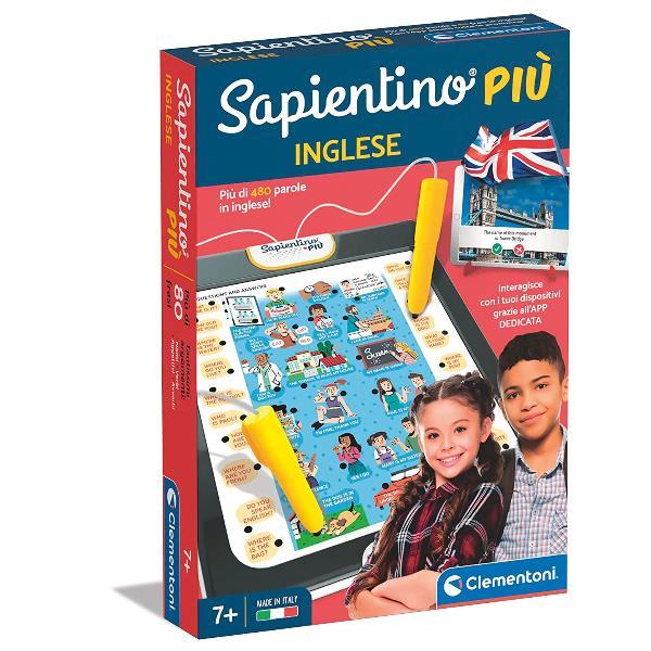 CLEMENTONI SAPIENTINO INGLESE GIOCO ELETTRONICO EDUCATIVO CON PENNA INTERATTIVA