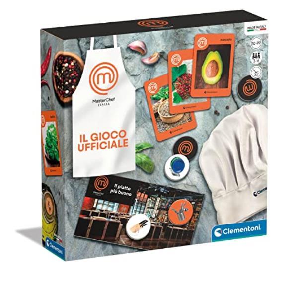 Clementoni MasterChef - The Board Game - gioco di tesserine, gioco di abbinamento - 6 pezzi