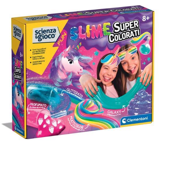 Clementoni Science & Play Fun - Super Colorful Slimes - gioco educativo