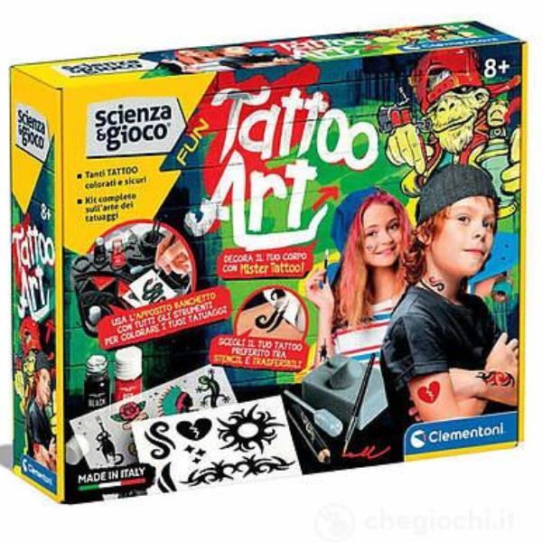 Clementoni Science & Play Fun - Tattoo Art - gioco educativo