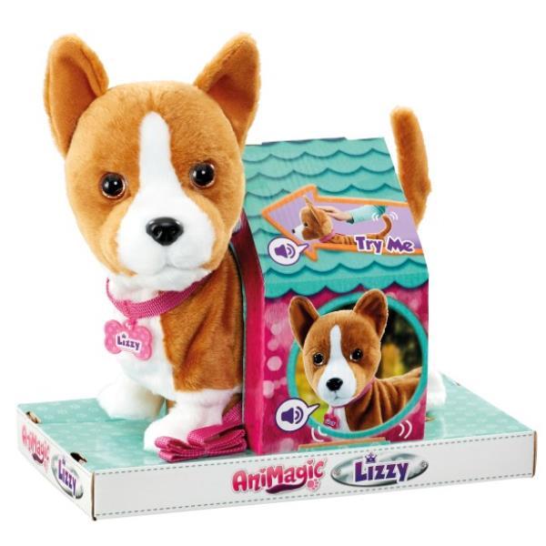 GOLIATH LIZZY THE CORGI PELUCHES CANE CHE ABBAIA CAMMINA E SCODINZOLA