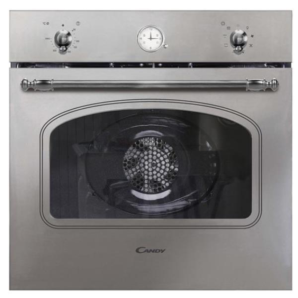 Candy Classic FCC604X/E - Forno - da incasso - nicchia - larghezza: 56 cm - prof. 55 cm - altezza: 58 cm - Classe A+ - inox