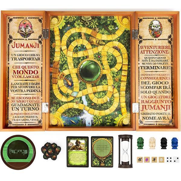SPIN MASTER JUMANJI SCATOLA IN LEGNO GIOCO DA TAVOLO