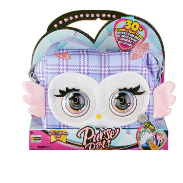 PURSE PET Borsette in versione Print Perfect scozzese Viola