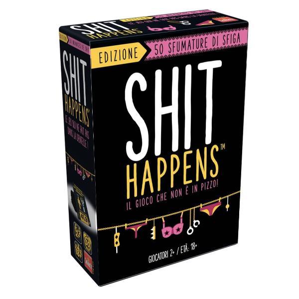 LEAN TOYS SHIT HAPPENS 50 SFUMATURE DI SFIGA GIOCO DI CARTE HOT 18+