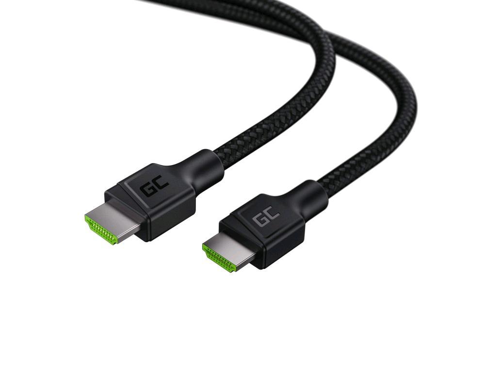 Green Cell StreamPlay - Cavo HDMI con Ethernet - HDMI maschio a HDMI maschio - 5 m - schermato - nero - supporto 4K, supporto 2160p