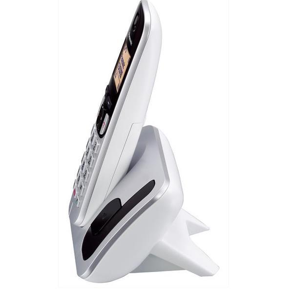 PANASONIC KX-TGC250JTS CORDLESS DECT CON VIVAVOCE BLOCCO CHIAMATE NERO/ARGENTO
