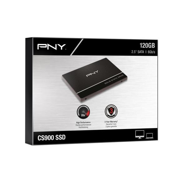 PNY CS900 - SSD - 250 GB - interno - 2.5" - SATA 6Gb/s