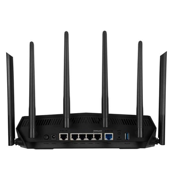 ASUS TUF Gaming AX6000 - Router wireless - switch a 4 porte - GigE, 2.5 GigE - Wi-Fi 6 - Dual Band
