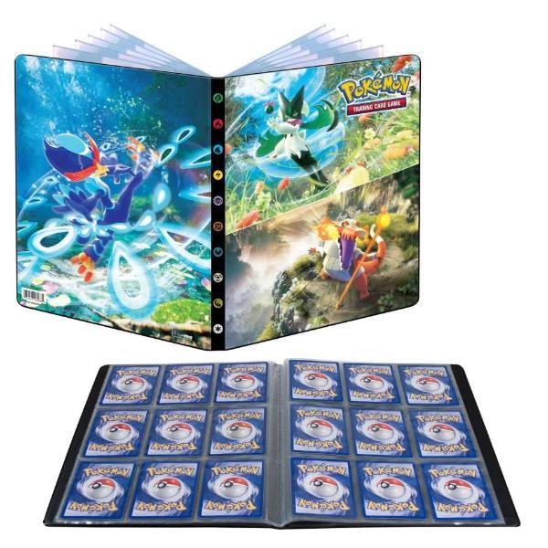 POKEMON SCARLATTO E VIOLETTO ALBUM DA 14 PAGINE A 9 TASCHE