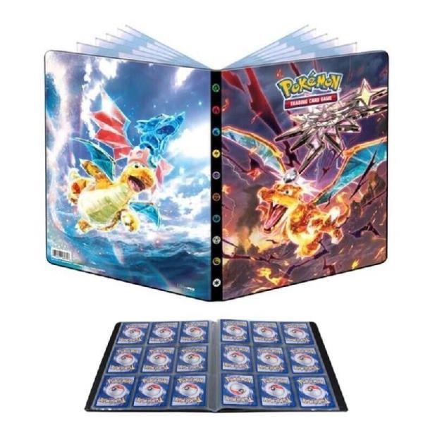 POKEMON PORFOLIO SCARLATTO E VIOLETTO 03 ALBUM DA 14 PAGINE A 9 TASCHE