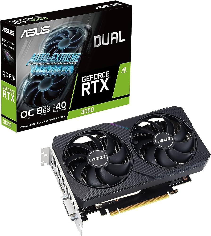 ASUS Dual GeForce RTX 3050 V2 - OC …
