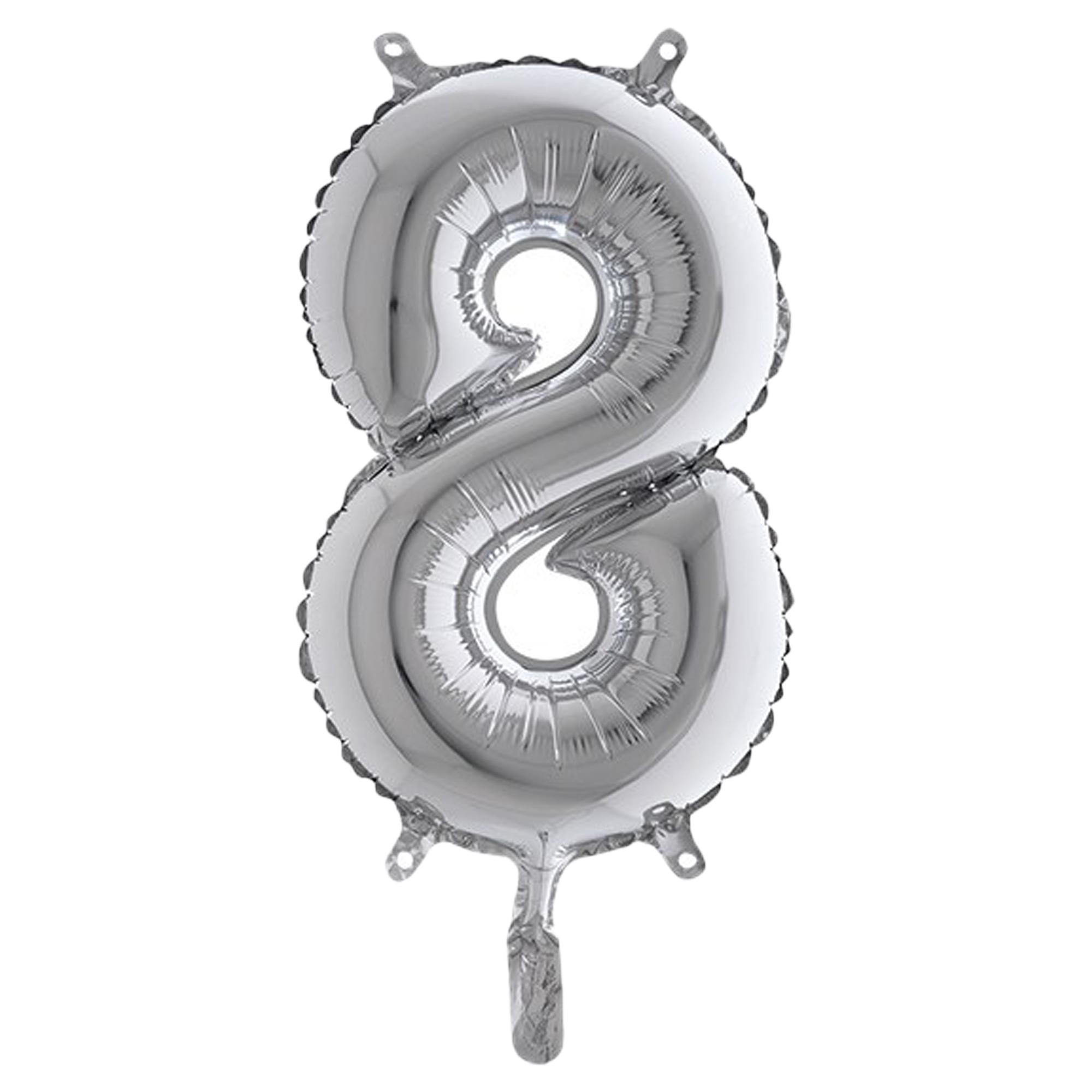 Palloncino - numero 8 - H 36 cm …