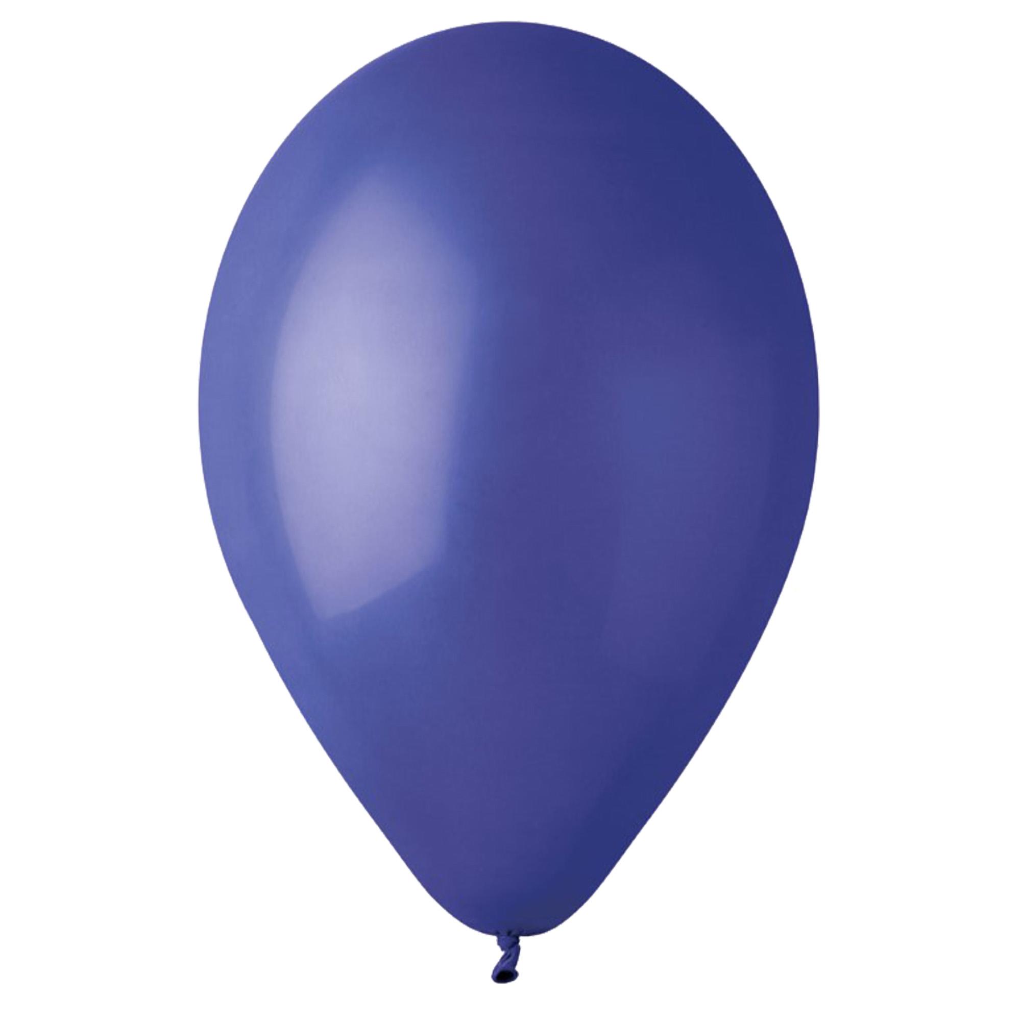 Palloncino - diametro 26 cm - lattice - blu - Big Party - conf. 25 pezzi