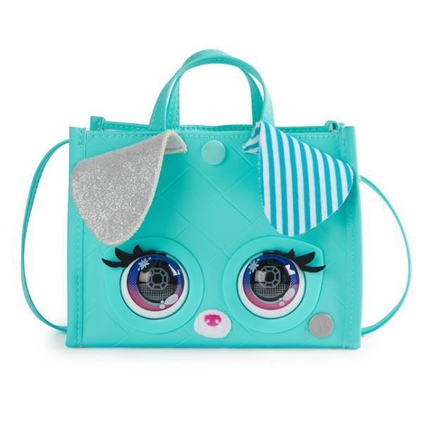 SPIN MASTER PURSE PETS BORSETTA IN VERSIONE TOTE PERFECT CAGNOLINO CELESTE