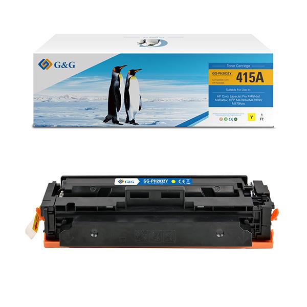 GG - Toner Compatibile per Hp W2032A- Giallo - 2.100 pag