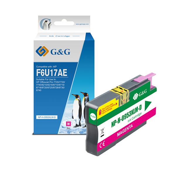 GG - Cartuccia ink Compatibile per HP 953XL - Magenta