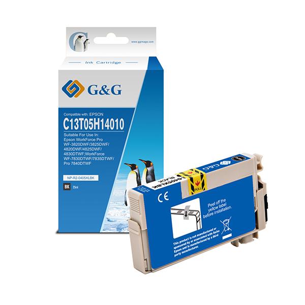 GG - Cartuccia ink Compatibile per Epson WorkForce Pro WF-3820DWF/3825DWF/4820DWF - Nero