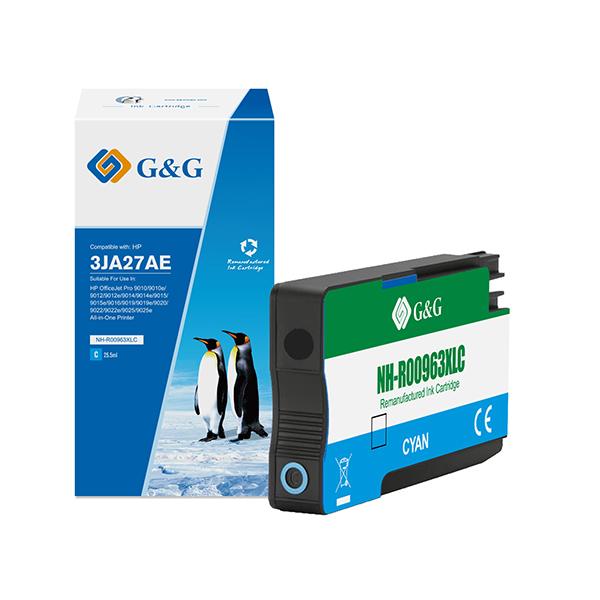 GG - Cartuccia ink Compatibile per HP 963XL - Ciano
