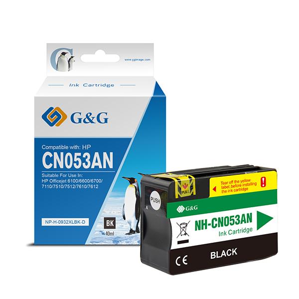 GG - Cartuccia ink Compatibile per HP 933 - Nero