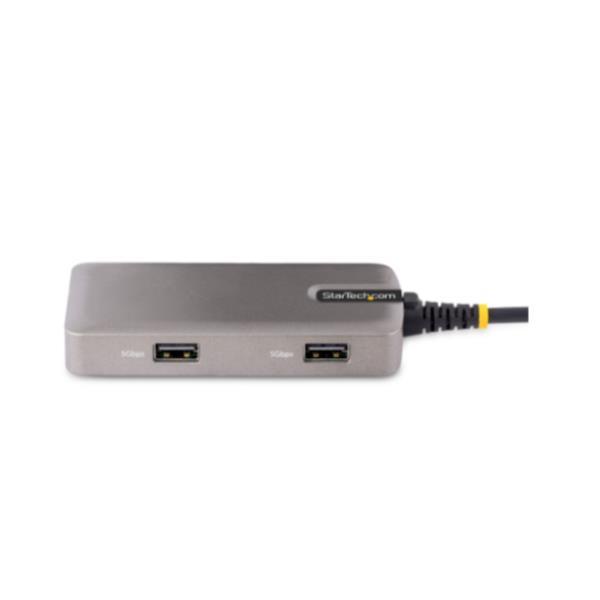 StarTech.com USB-C Multiport Adapter, 4K 60Hz HDMI w/HDR, 2-Port 5Gbps USB 3.0 Hub, 100W Power Delivery Pass-Through, GbE, USB Type C Mini Docking Station, Works with Chromebook certified - Windows, macOS (103B-USBC-MULTIPORT) - Docking station - USB-C /