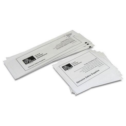 Zebra Cleaning Kit - Confezione da 8 - kit schede pulizia stampanti - per ZXP Series 3, 3 QuikCard ID Solution