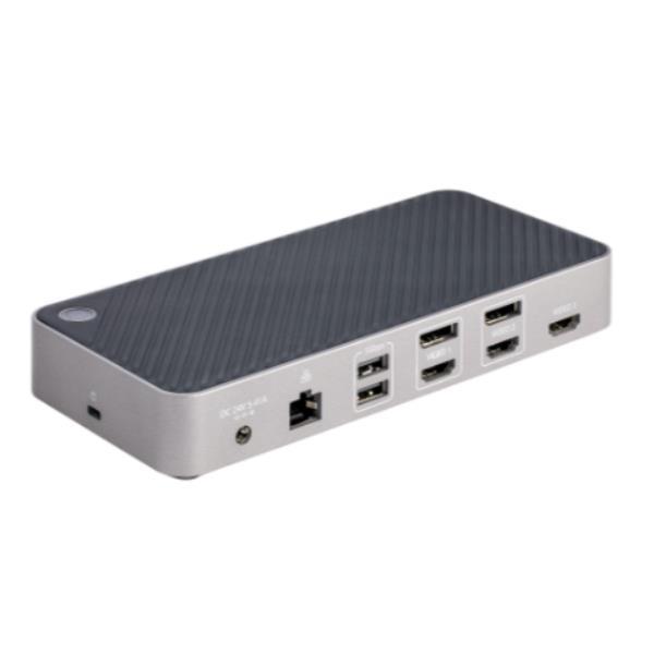 StarTech.com USB-C Triple Monitor Docking Station - HDMI/DP Triple 4k USB-C Dock - 5x USB Hub - GbE - 100W PD - Universal Multi Monitor Docking Station - Thunderbolt 3/4 Compatible (116E-USBC-DOCK) - Docking station - USB-C - GigE