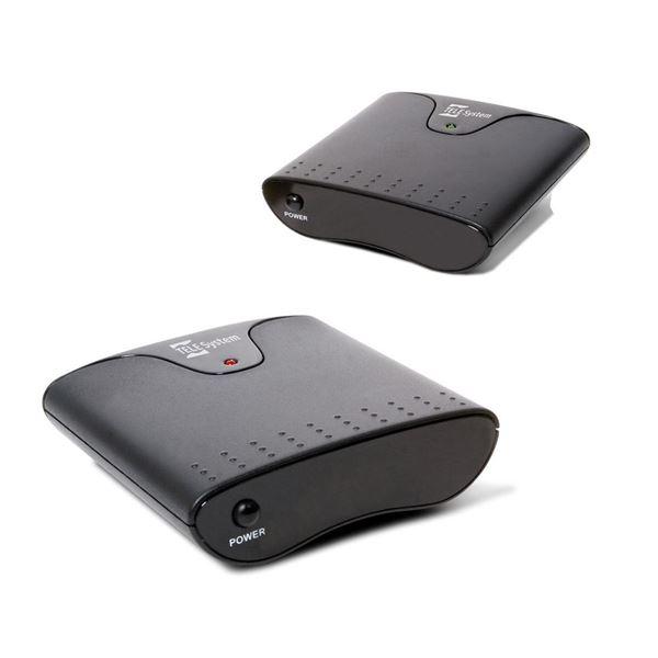 TELESYSTEM TWINY 1.1 TRASMETTITORE SEGNALE AUDIO/VIDEO 1 x TRASMETTITORE 1 x RICEVITORE COLORE NERO