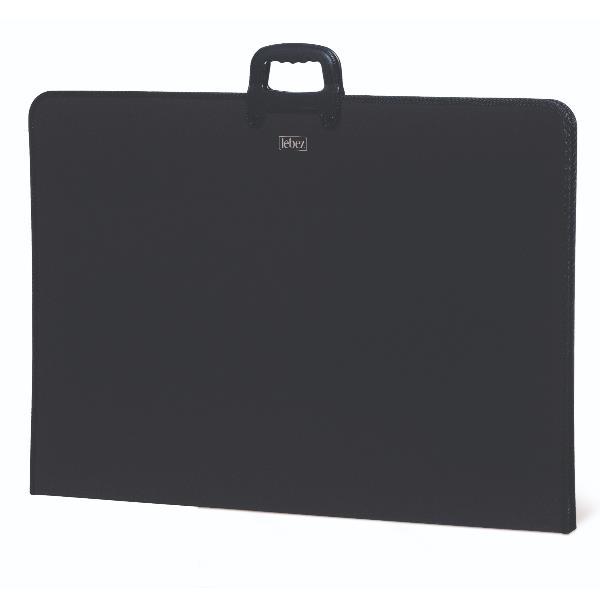 LEBEZ VALIGETTA PORTADISEGNI IN PP 75X53X3 CM NERO