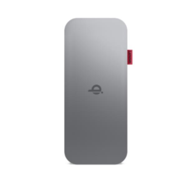 Lenovo Go - Powerbank - 10000 mAh - 30 Watt - 3 A - 2 connettori di uscita (24 pin USB-C) - nero tuono - Worldwide - per 100e Chromebook Gen 3 82UY; ThinkBook 14 G2 ITL 20VD; ThinkCentre M75t Gen 2 11W5