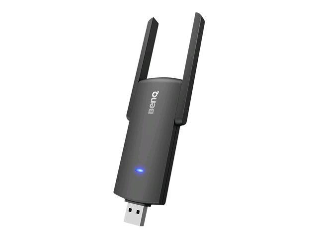 BenQ TDY31 - Adattatore di rete - USB 3.0 - 802.11ac - nero - per BenQ IL5501, RE6501, RE7501, RE8601, RE9801, RM6503, RM7503, RM8603, ST4302, ST5502