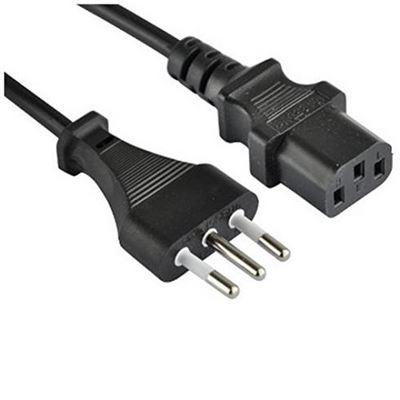 Datalogic - Cavo di alimentazione - IEC 60320 C13 a CEI 23-16/VII (M) - 220 V c.a. V - Cile, Italia - per P/N: 8-0935