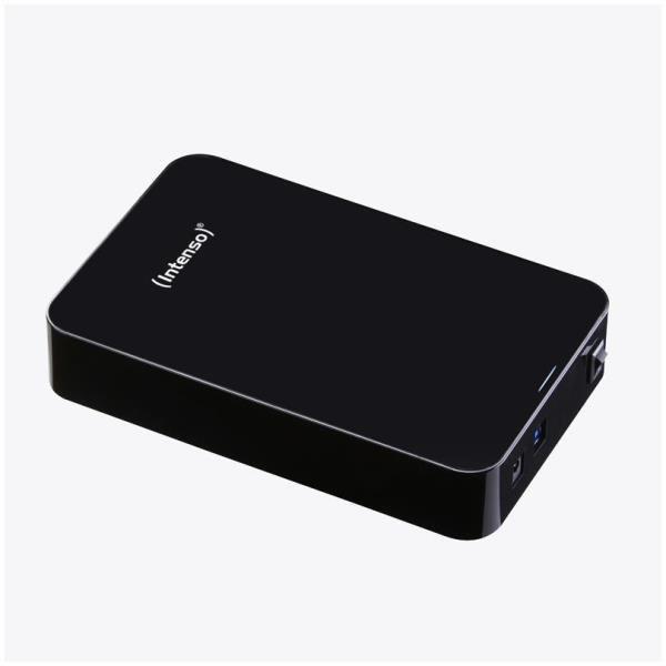 Intenso Memory Center - HDD - 8 TB - esterno (desktop) - 3.5" - USB 3.0 - 5400 rpm - buffer: 32 MB - nero