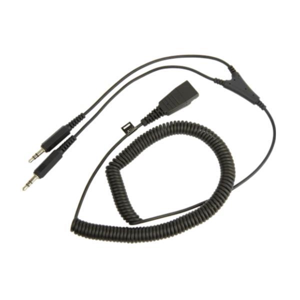 Jabra - Cavo per cuffie - mini-jack maschio a disconnessione rapida maschio - 2 m
