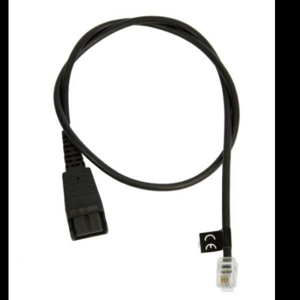Jabra - Cavo per cuffie - RJ-11 maschio a disconnessione rapida maschio