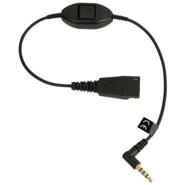 Jabra - Cavo per cuffie - disconnessione rapida maschio a mini jack stereo maschio