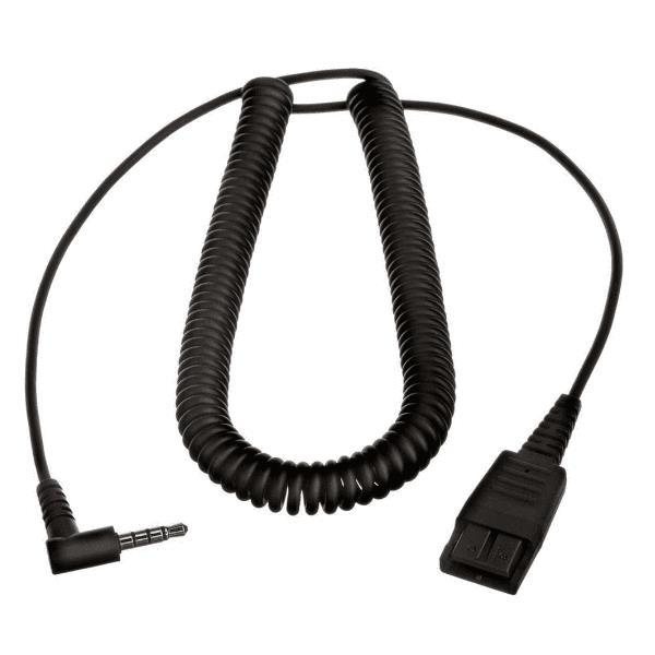 Jabra PC CORD - Cavo per cuffie - mini-jack maschio a disconnessione rapida - per BIZ 1500, 2300, 2400